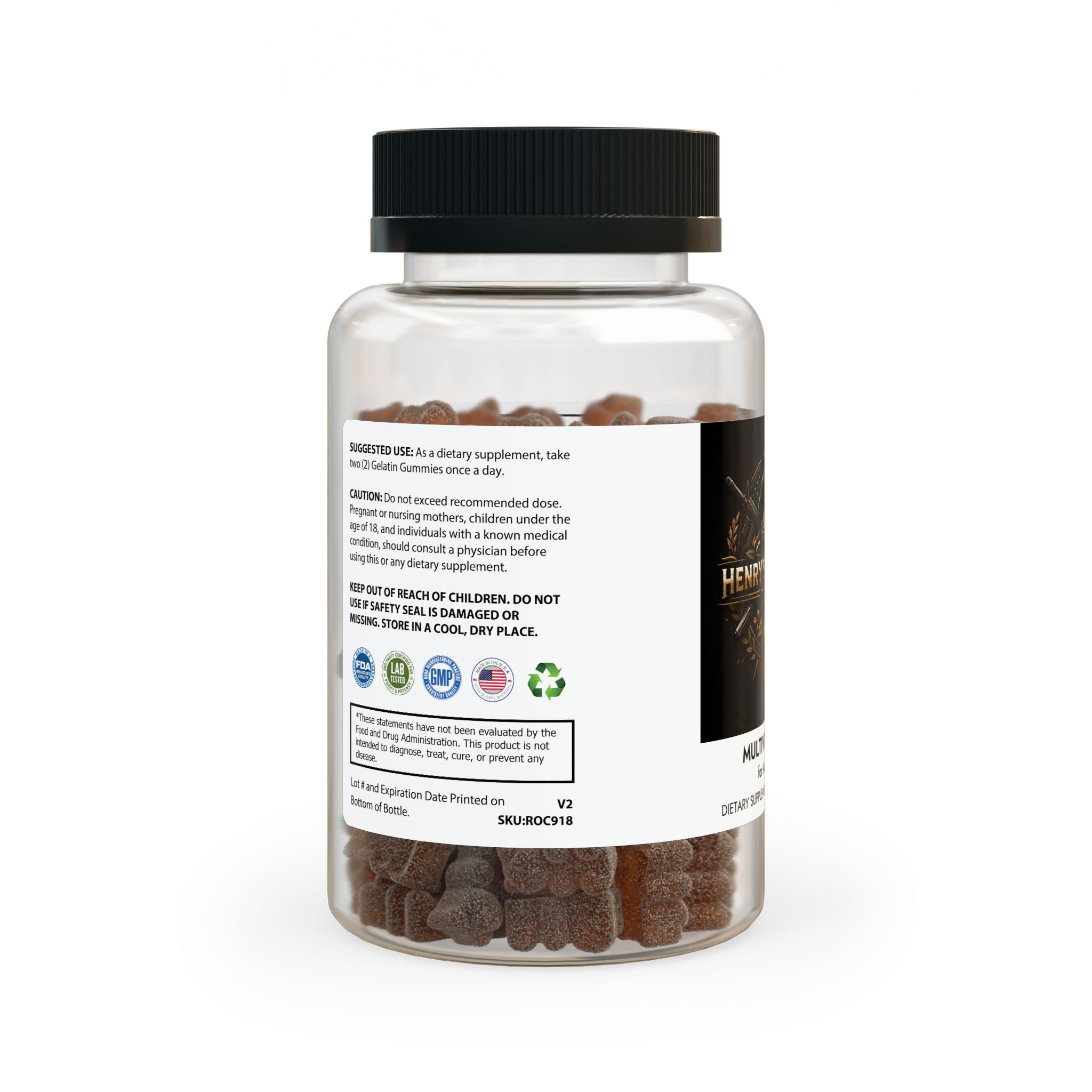 Multivitamin Gummies for Adults (60 Gummies)