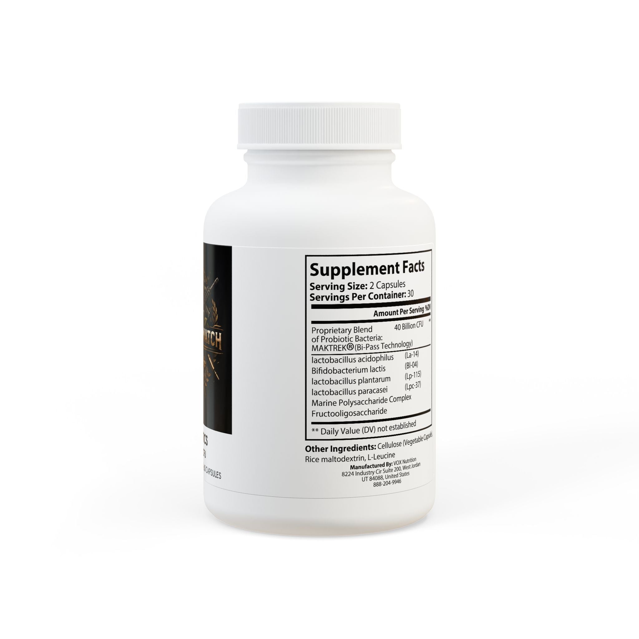 Probiotics Supplement (60 Capsules)
