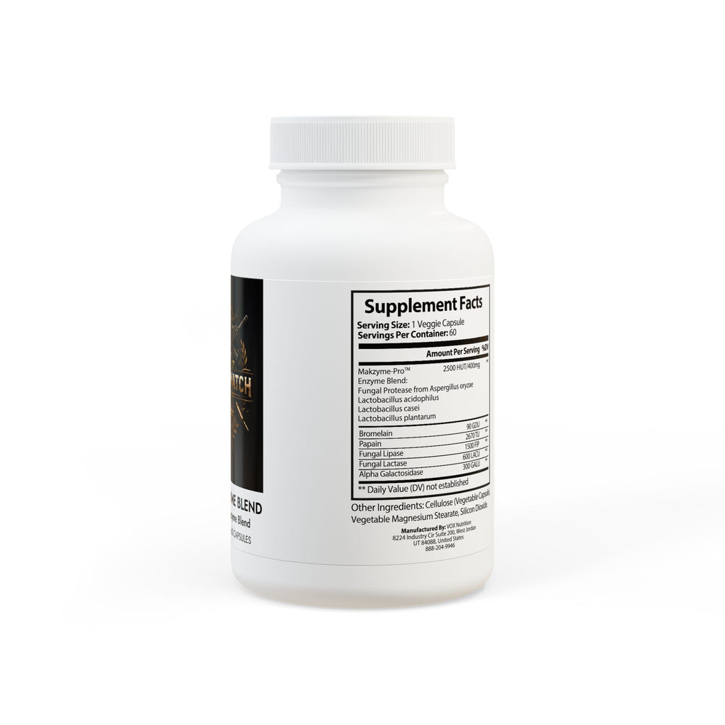 Digestive Enzyme Blend Supplement (60 Capsules)