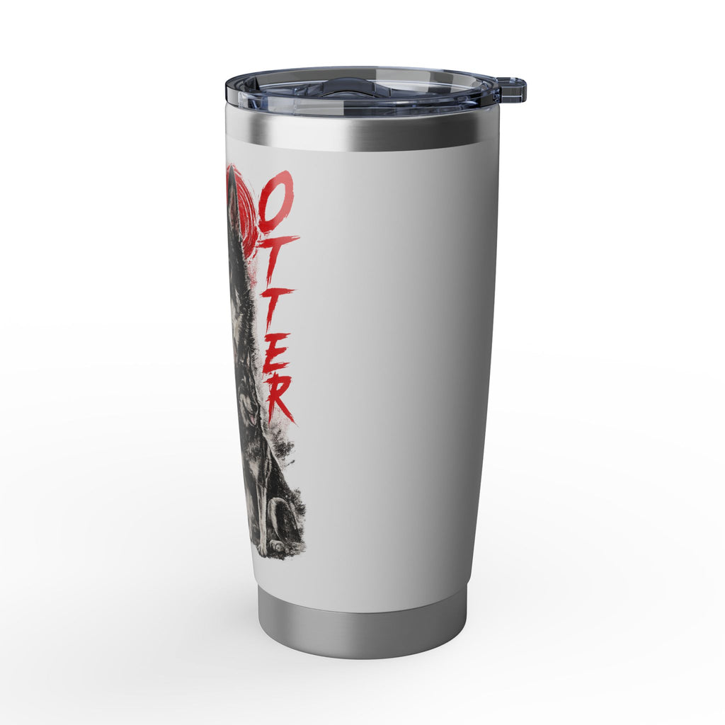 Wolf Pack 20oz Tumbler — Vagabond Design with ‘Out Here’ Graphic