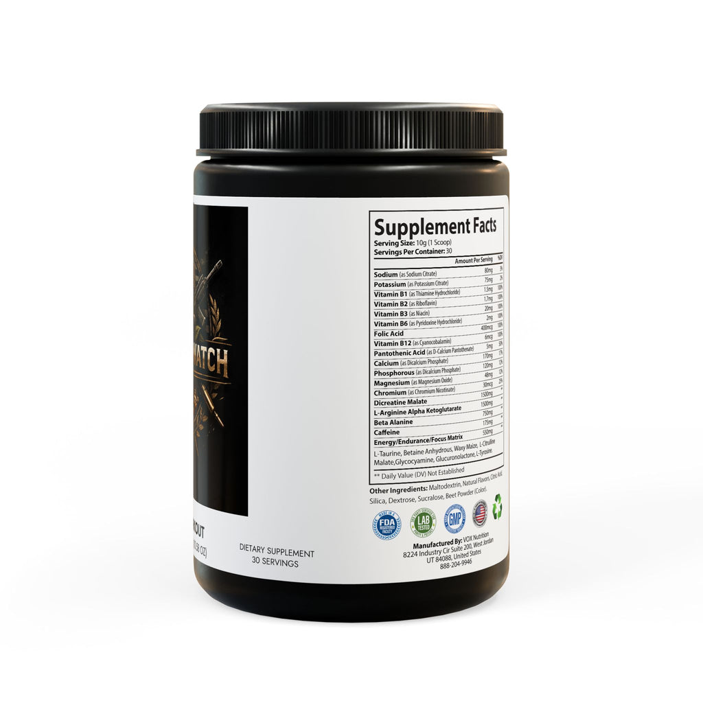 Pre-Workout Supplement, Watermelon (300g, 10.58oz)