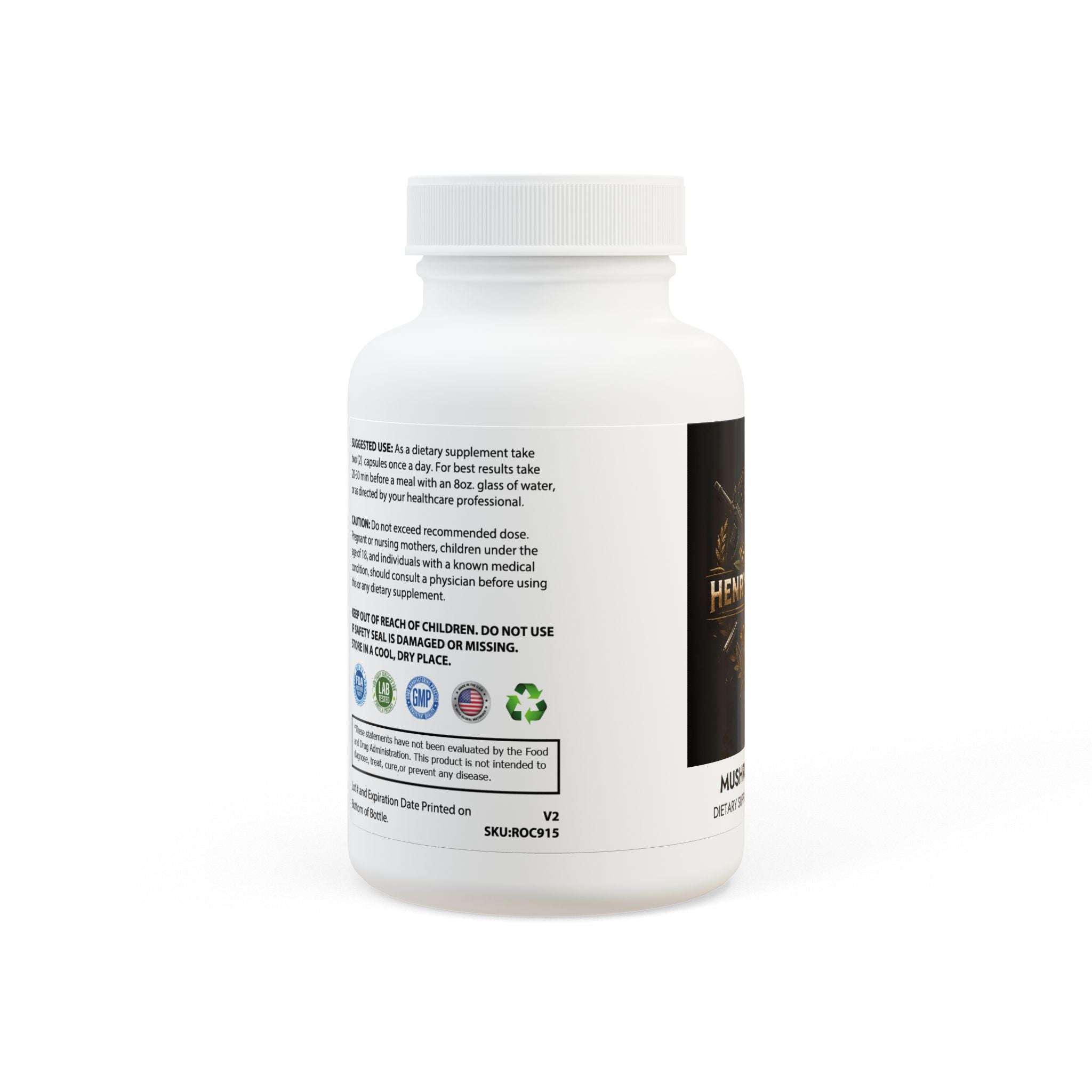 Mushroom Blend Supplement (60 Capsules)