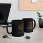 Foxhole Coffee Co. Black Mug — Fox Logo Coffee Cup (11oz/15oz)