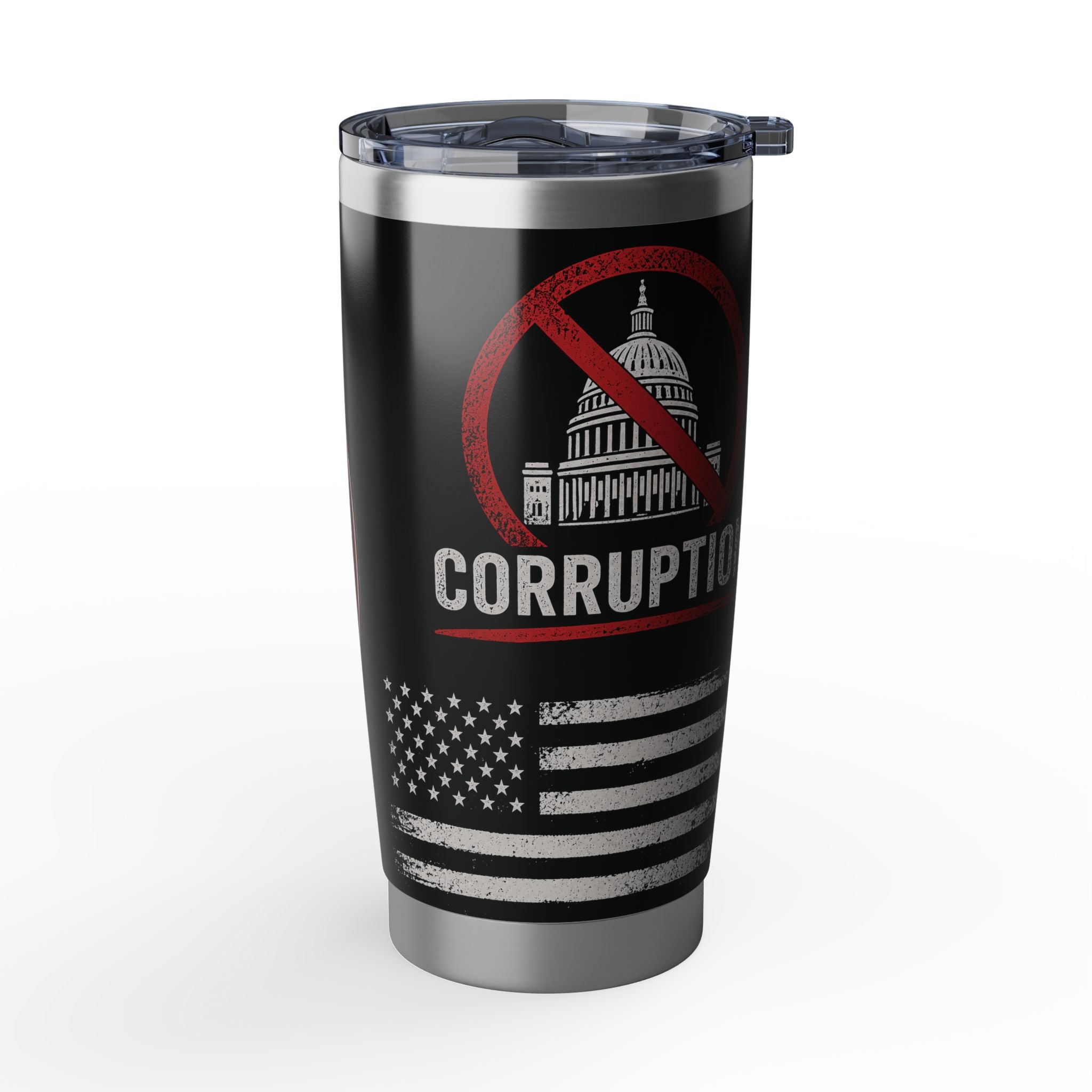 Tumbler — 'No More Taxes' Anti-Corruption 20oz Insulated Travel Tumbler