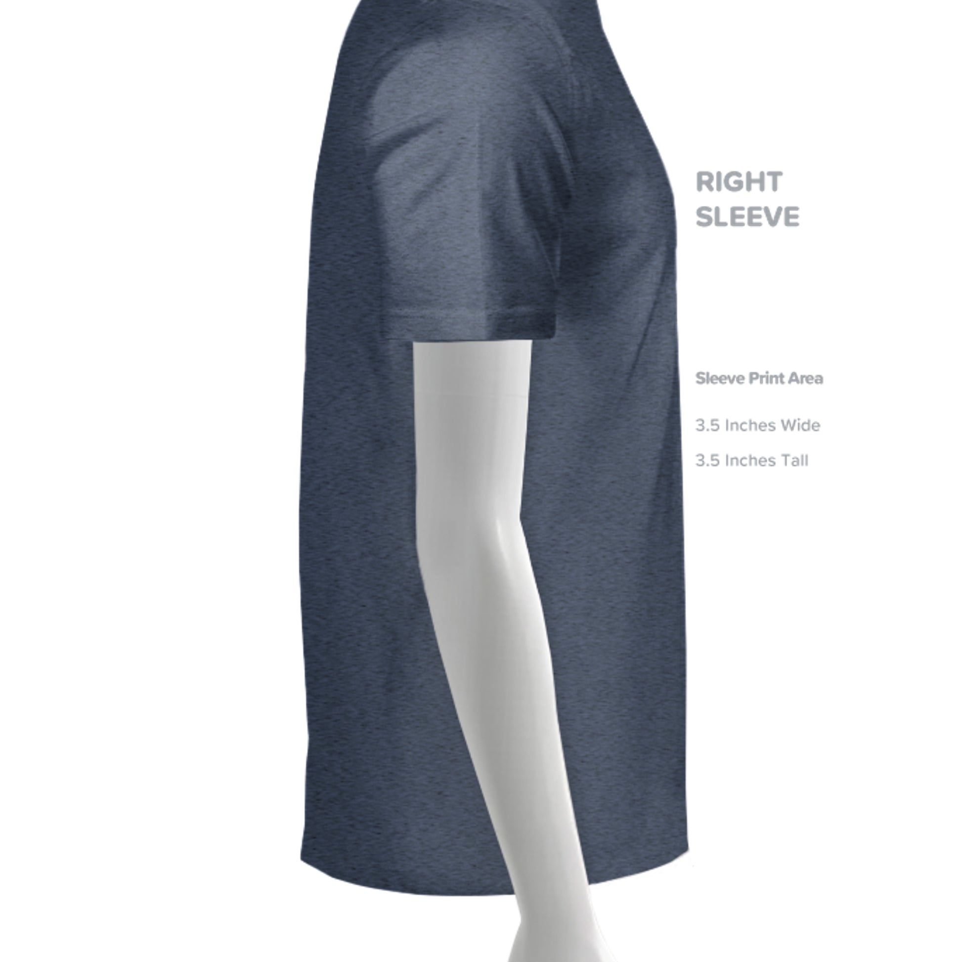 Navy Heather - LVL45V - SLEEVE_RIGHT