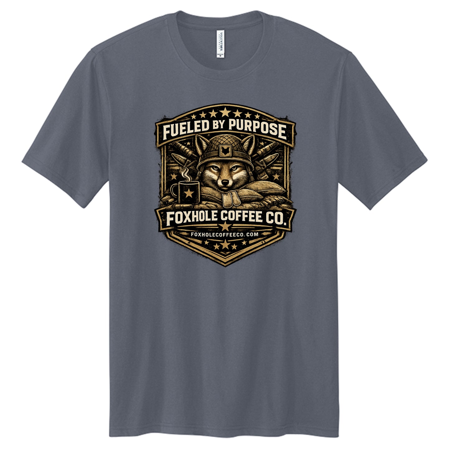 Navy Heather - VL40 - FRONT