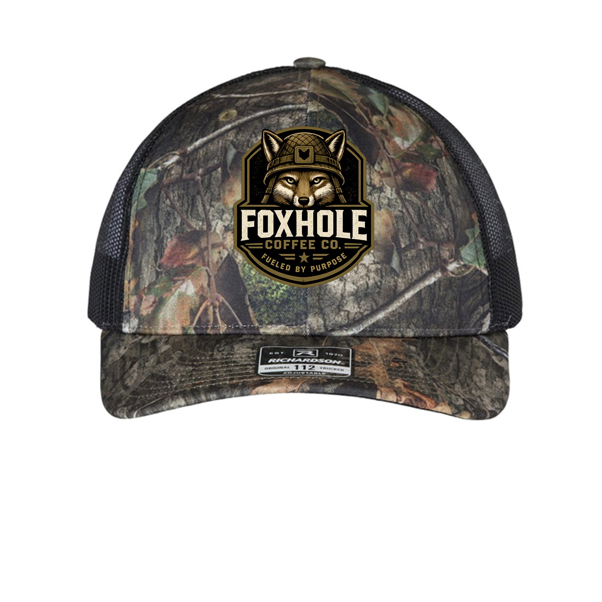 Mossy Oak Country DNA/ Black - 112P - FRONT